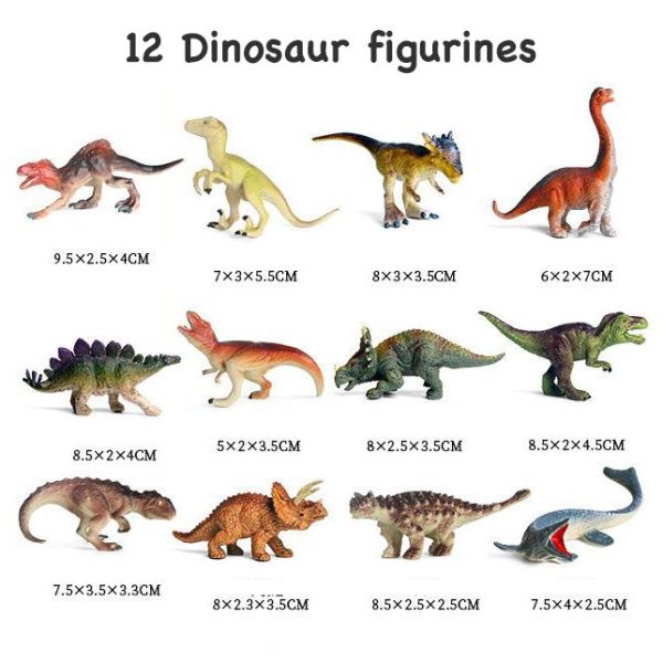 Dinosaur Theme Sensory Exploration Dino Pretend Play Set