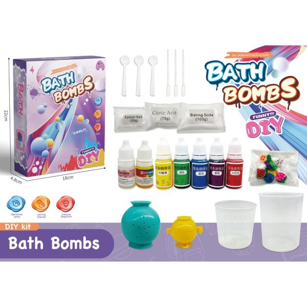 DIY Bath Bombs. Ideal Gift & Party Giveaways.
