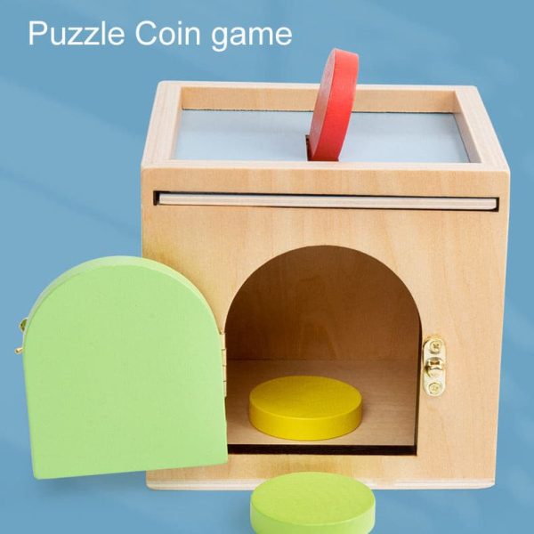 5 in 1 Wooden Montessori inspired Puzzle Game Box