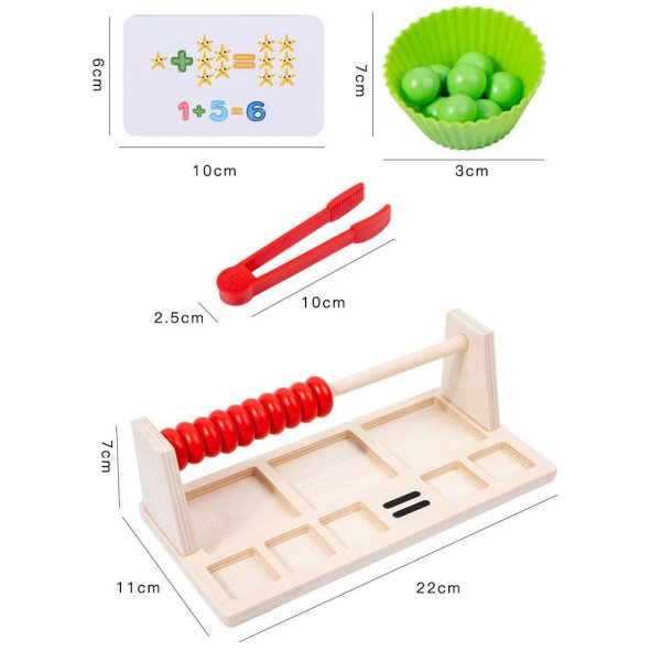 3 in 1 Math Board. Early Learning. Math Educational Toy
