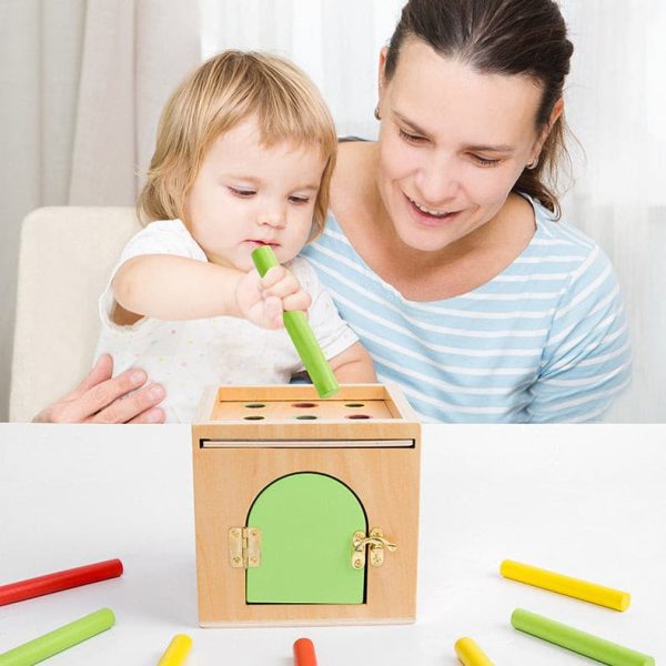 5 in 1 Wooden Montessori inspired Puzzle Game Box