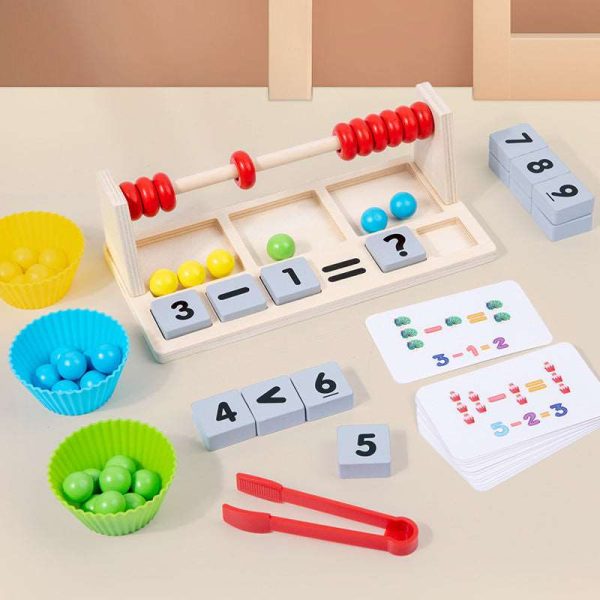 3 in 1 Math Board. Early Learning. Math Educational Toy