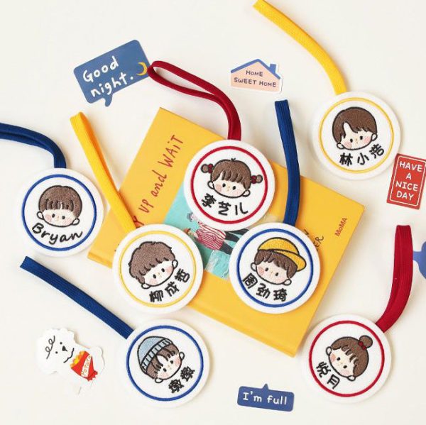 Customised children bag tag, Personalised Party Favours