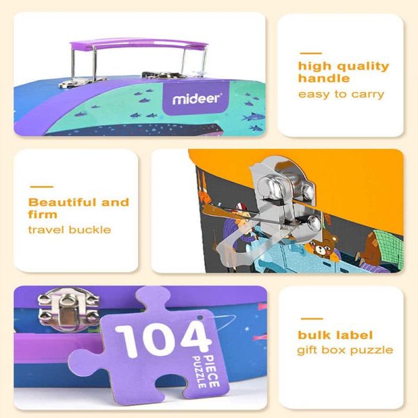 Busy Garage Children Jigsaw Puzzle Perfect Birthday Gift