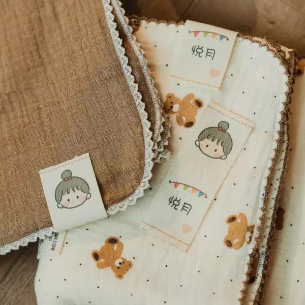 Customised Sew On (10pc) Children Name Tags Personalised Clothing