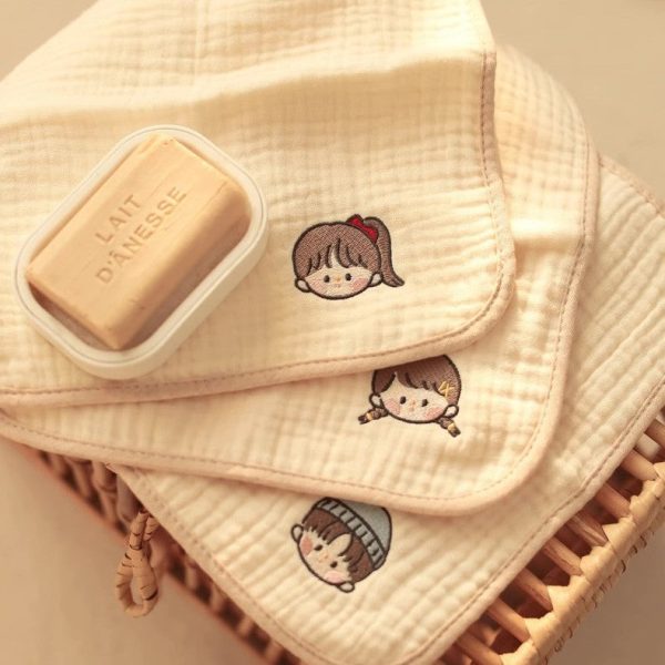 Customised children wash cloth, Personalised Party Favours
