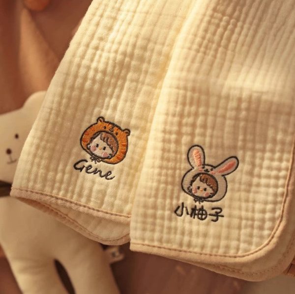Customised children wash cloth, Personalised Party Favours