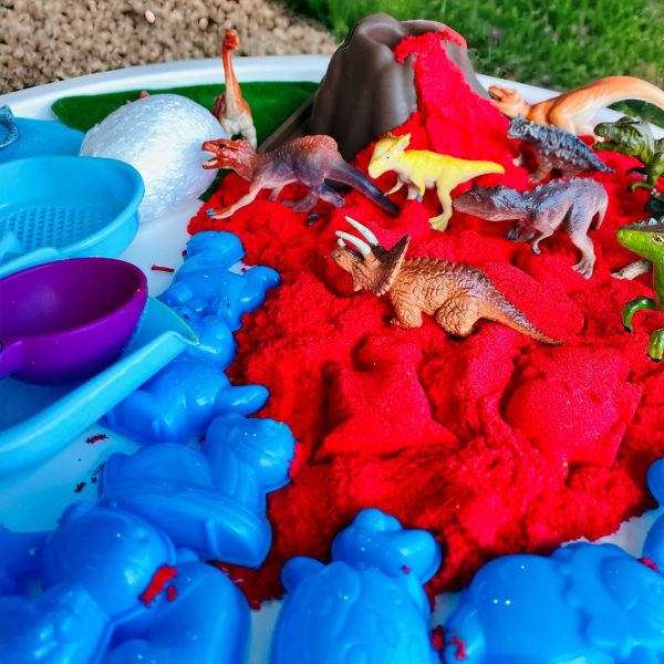 Dinosaur Theme Sensory Exploration Dino Pretend Play Set