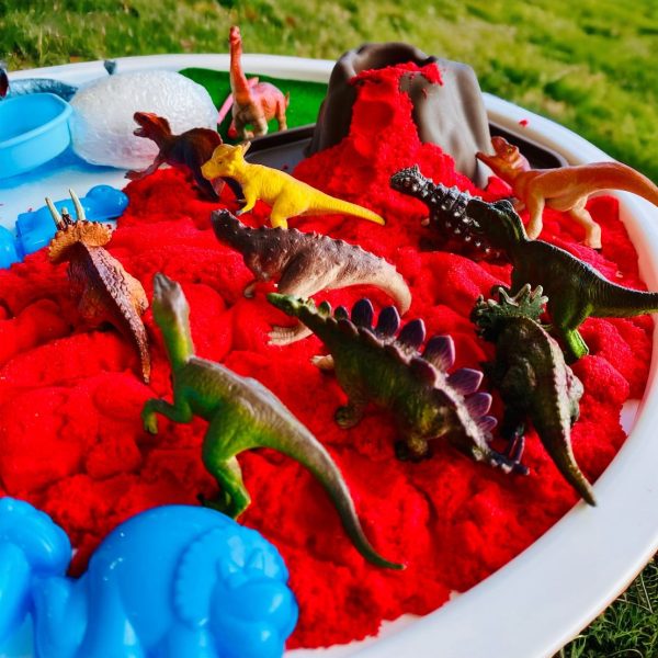 Dinosaur Theme Sensory Exploration Dino Pretend Play Set