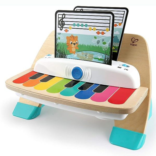 Baby Einstein and Hape Magic Touch Piano Wooden Musical Toddler Toy
