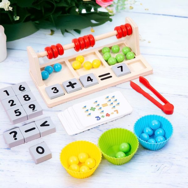 3 in 1 Math Board. Early Learning. Math Educational Toy