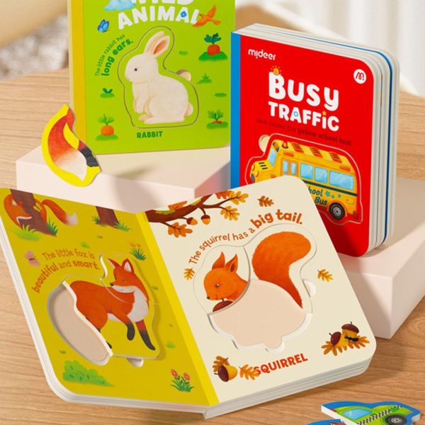 Big Piece Baby Toddler Children Jigsaw Puzzle Book