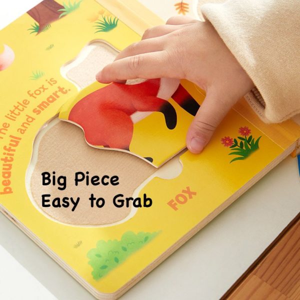 Big Piece Baby Toddler Children Jigsaw Puzzle Book
