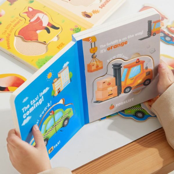 Big Piece Baby Toddler Children Jigsaw Puzzle Book