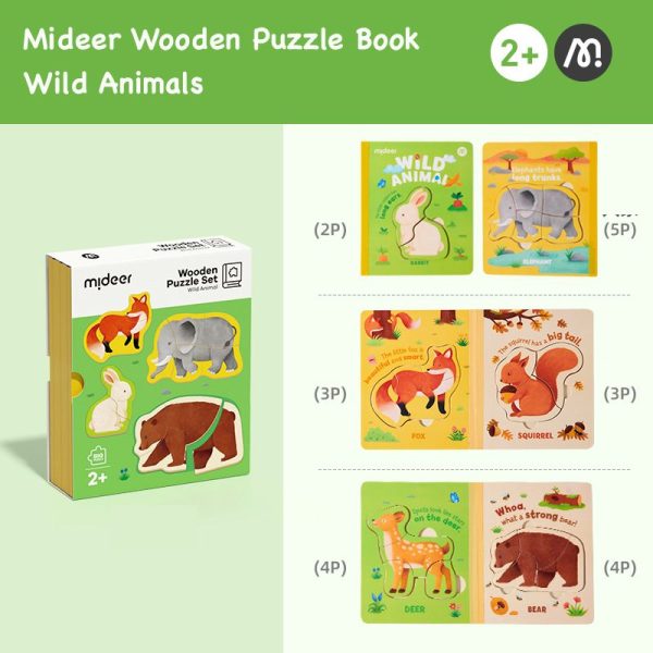 Big Piece Baby Toddler Children Jigsaw Puzzle Book