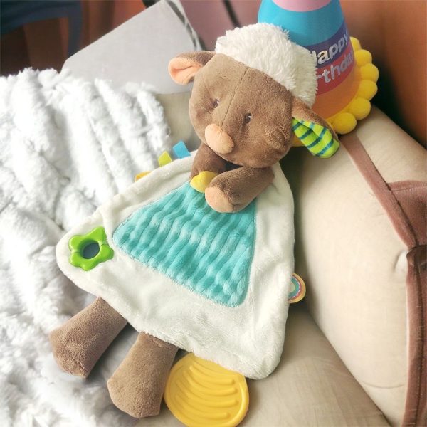 Belgium Soft Toy Brand. Minimi. Super Soft Sheep Teether