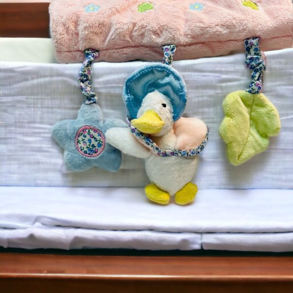 Crib Stroller Bed Rattle Hanging Mother goose Toy