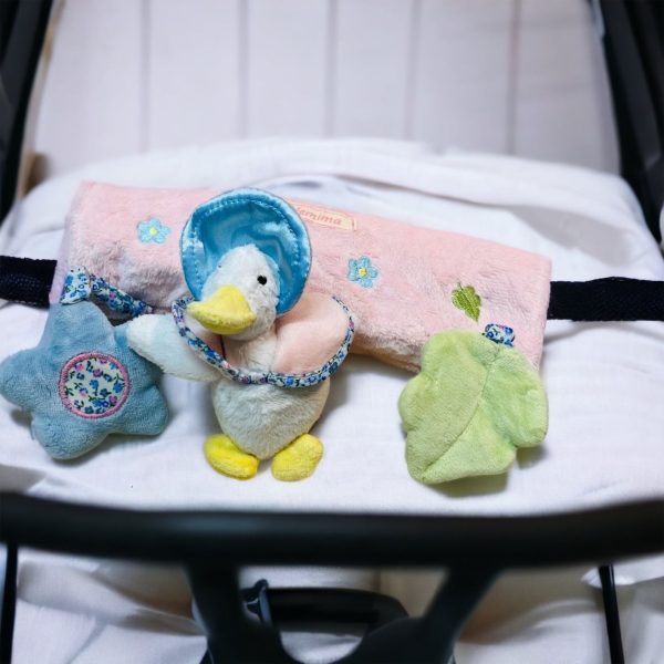 Crib Stroller Bed Rattle Hanging Mother goose Toy