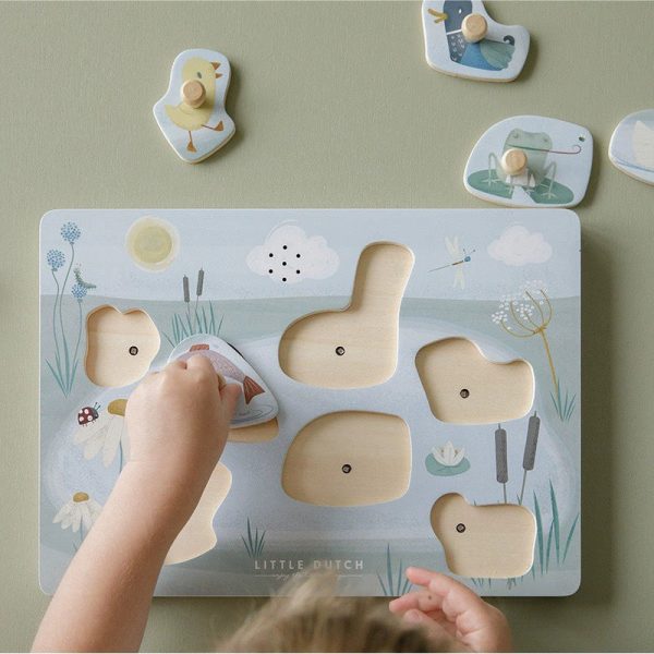 Baby Wooden Animal Puzzle with Sound